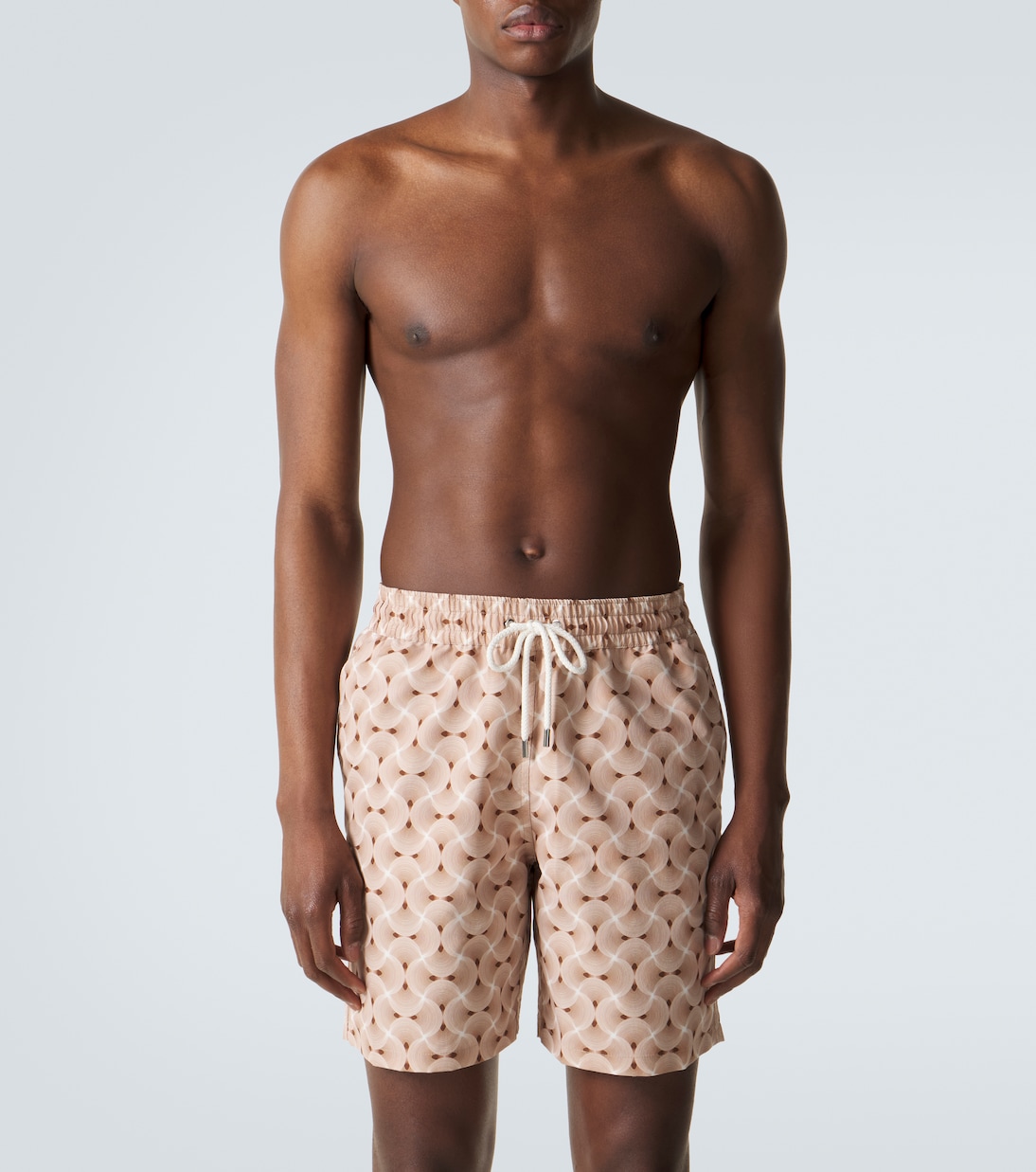 Bedruckte Badeshorts Santos | Frescobol Carioca