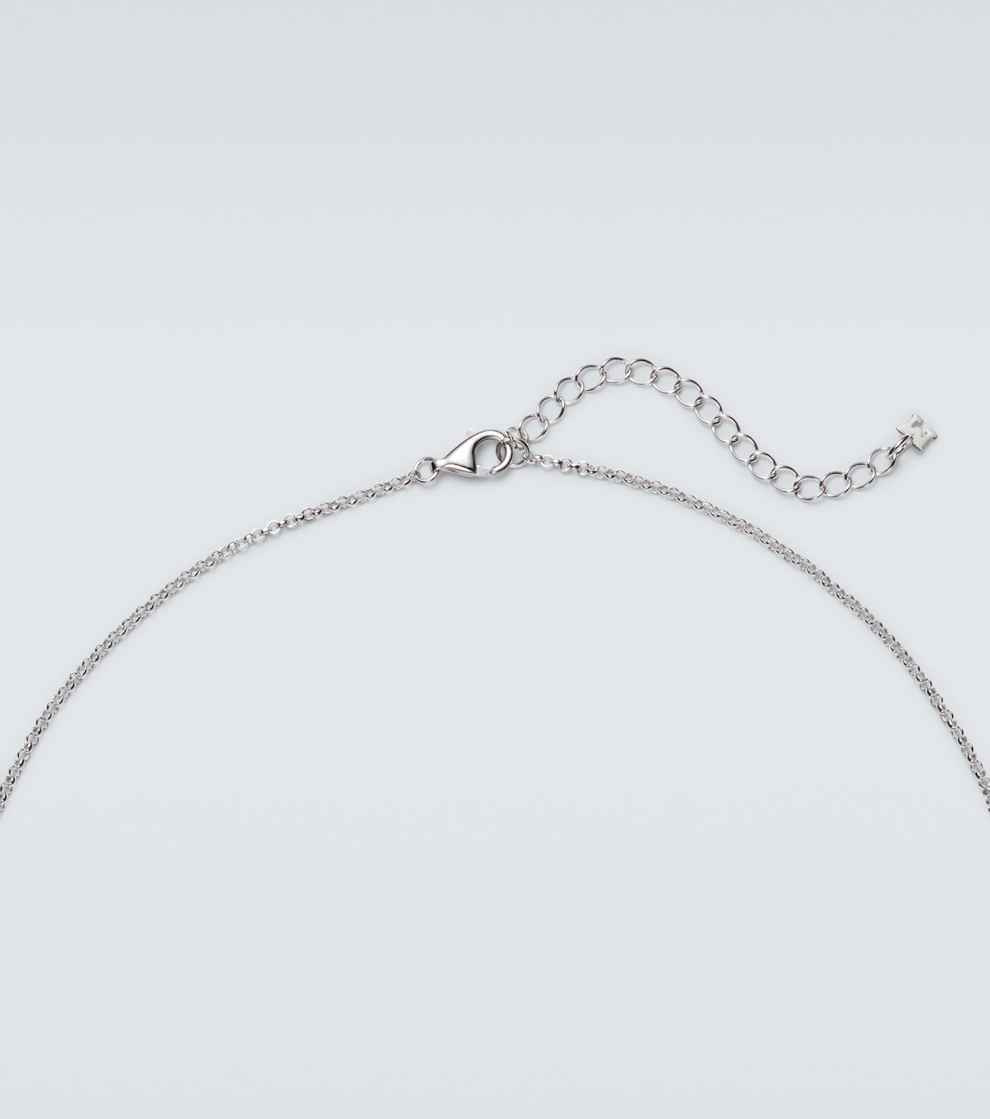 Sterling silver pendant necklace with malachite | Mateo