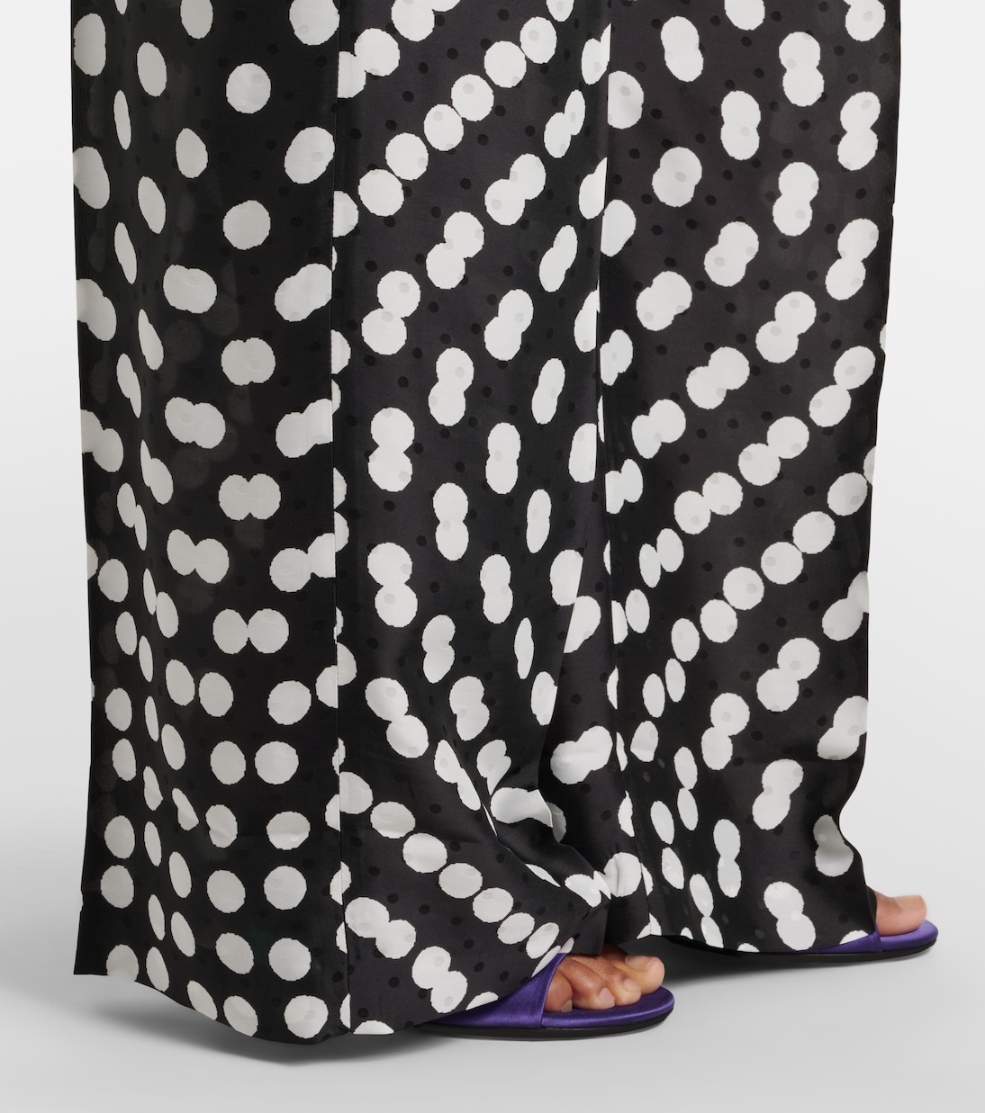 Pantalon ample à pois | Dries Van Noten