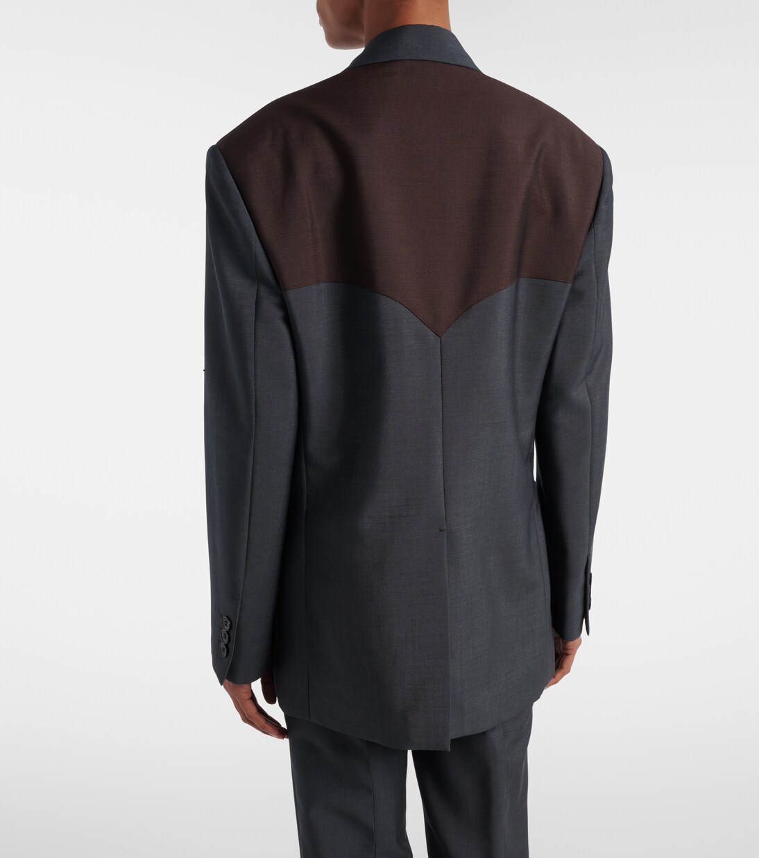 Blazer Medusa aus Wolle und Mohair | Versace