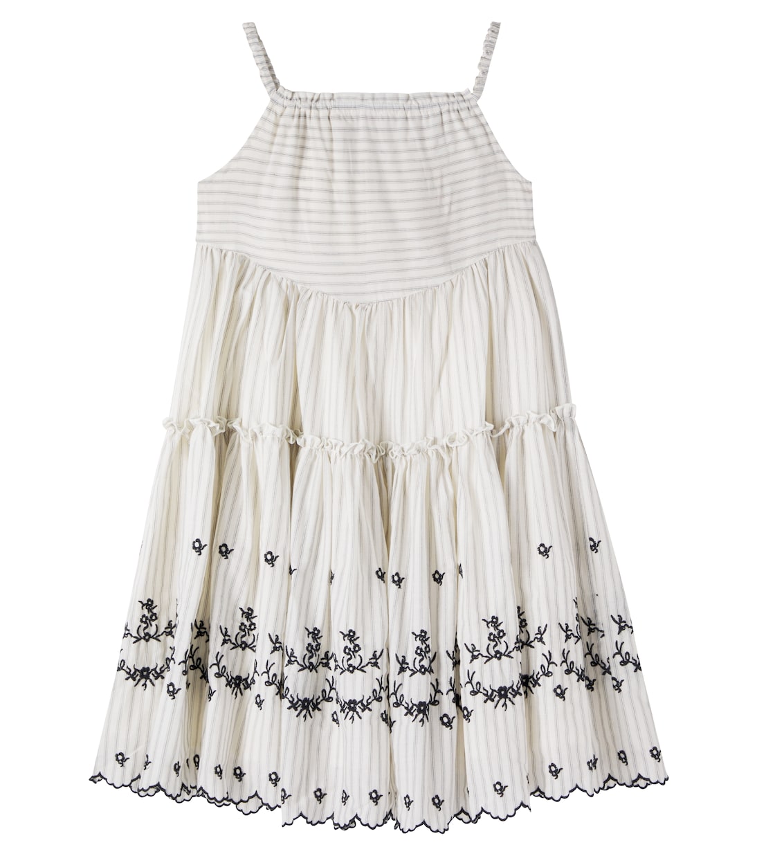 Giulia striped cotton dress | C'era Una Volta