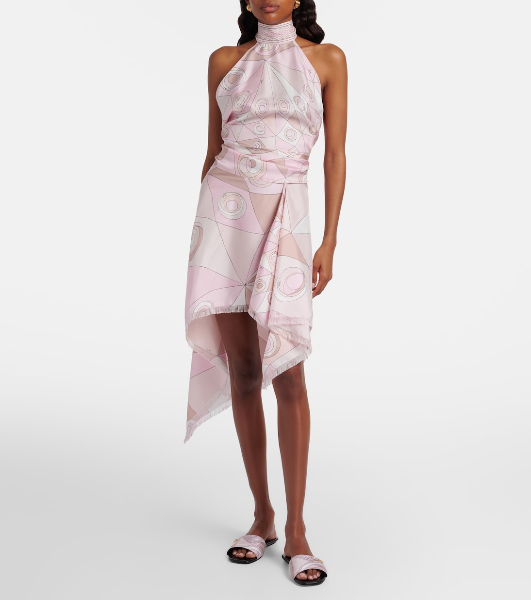 Occhi silk twill top | Pucci