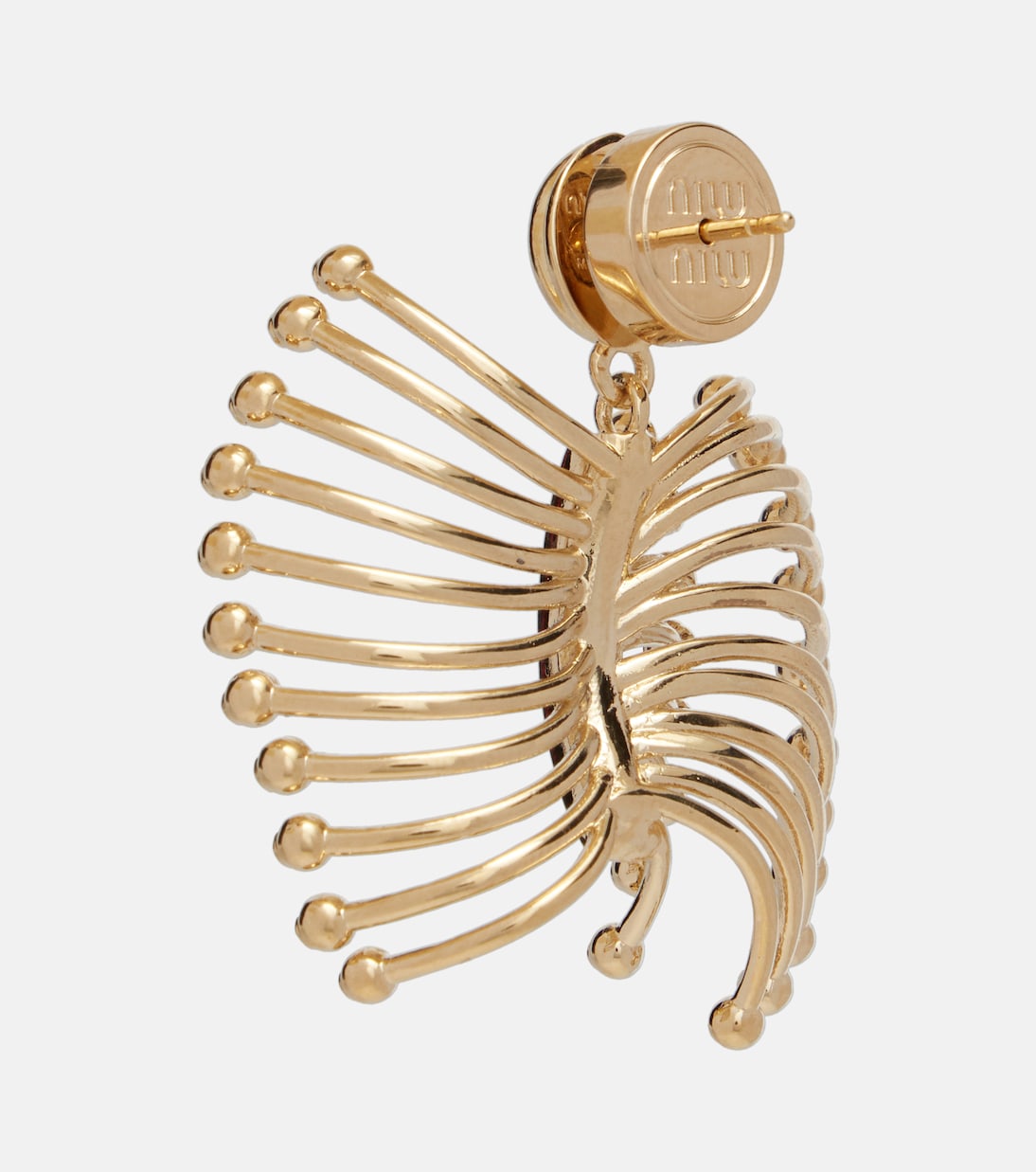 Oversize-Ohrringe | Miu Miu