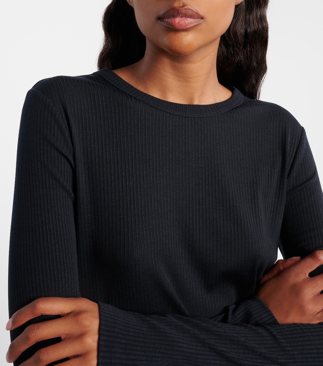 Ribbed-knit T-shirt | Max Mara