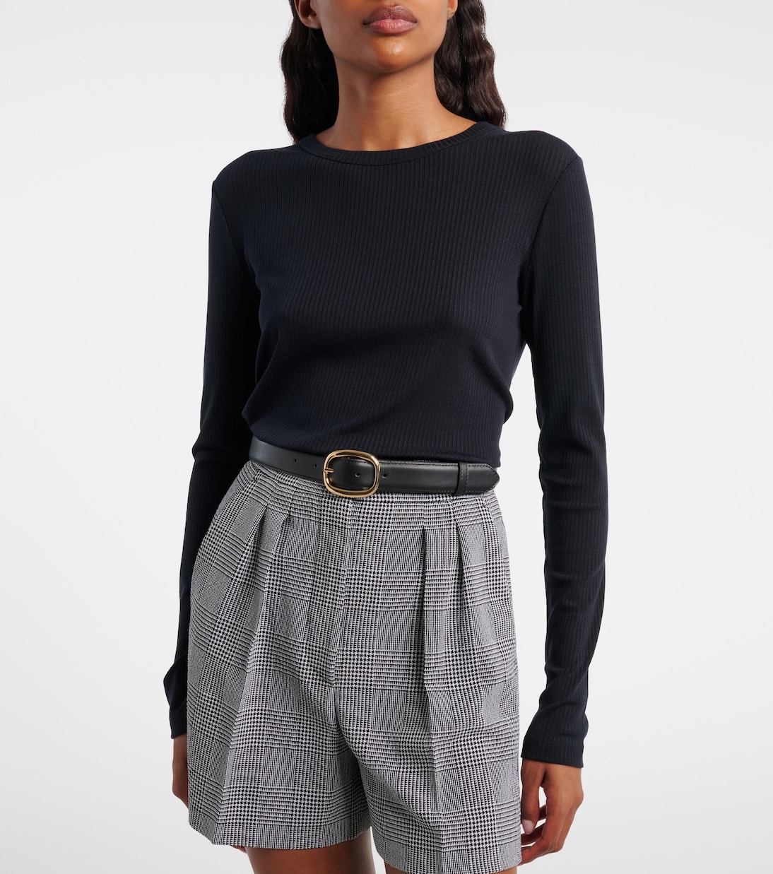 Ribbed-knit T-shirt | Max Mara