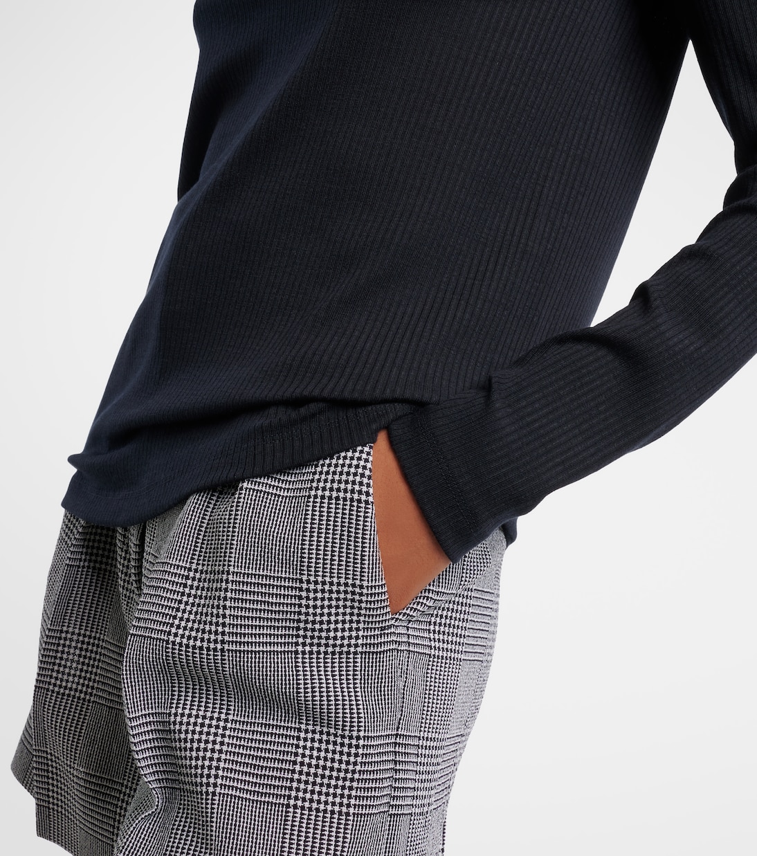 Ribbed-knit T-shirt | Max Mara