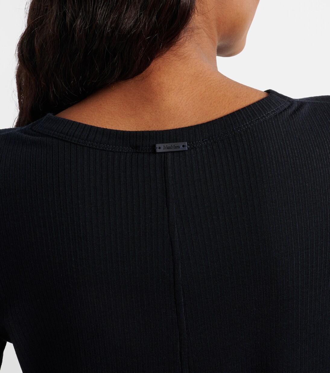 Ribbed-knit T-shirt | Max Mara