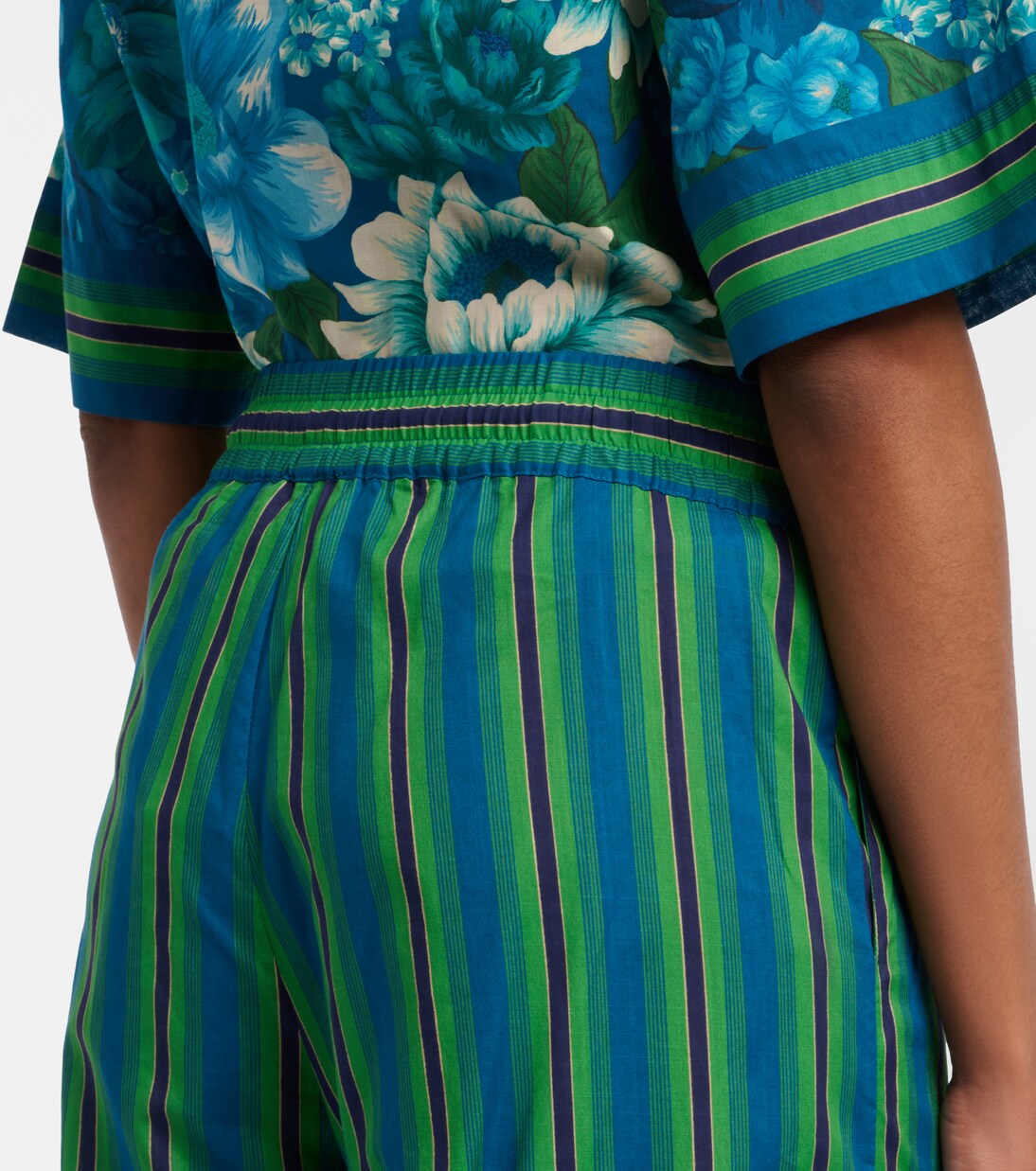 Pantaloni Margo a gamba larga in cotone | Alémais