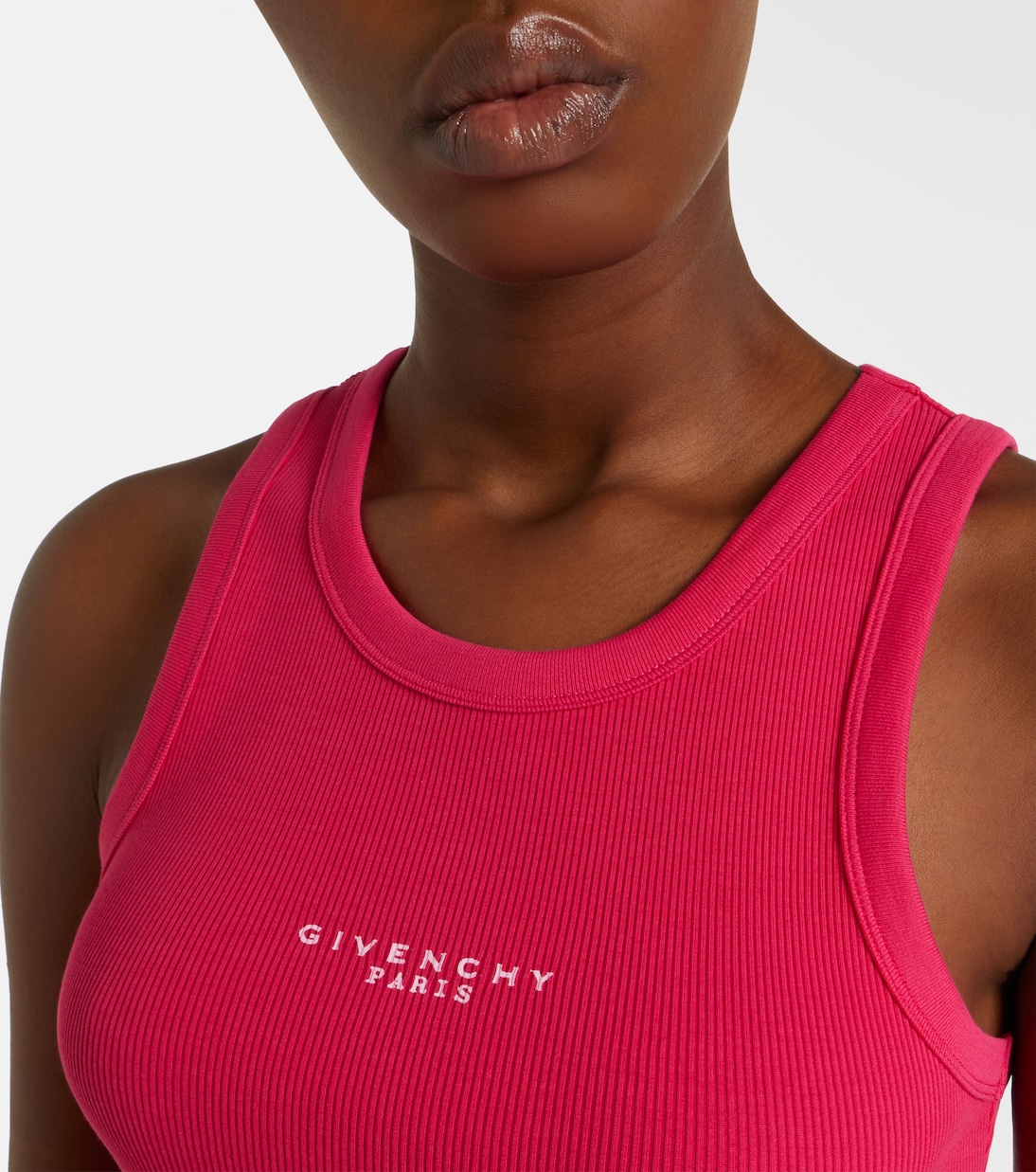 Logo printed cotton top | Givenchy