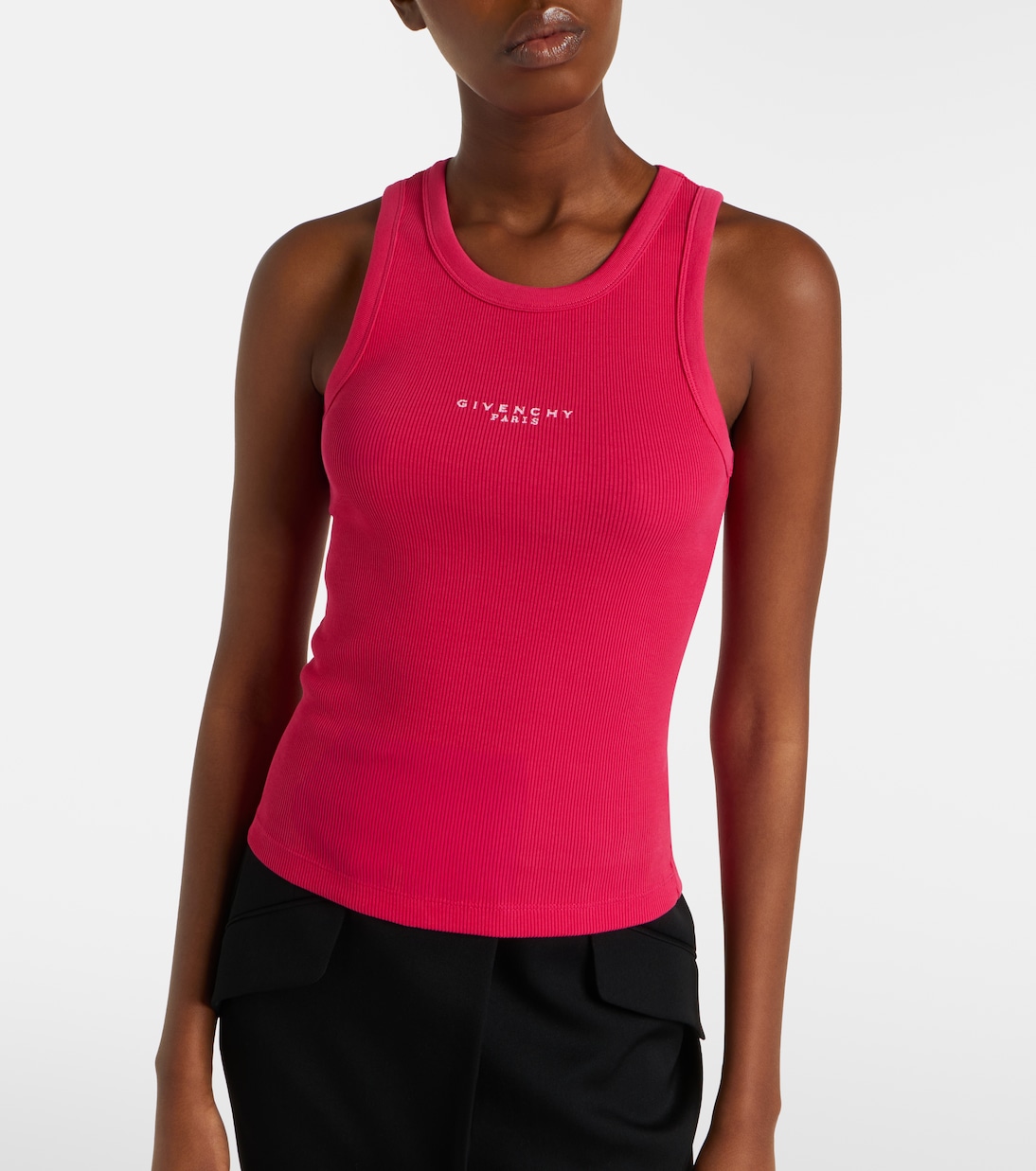 Logo printed cotton top | Givenchy