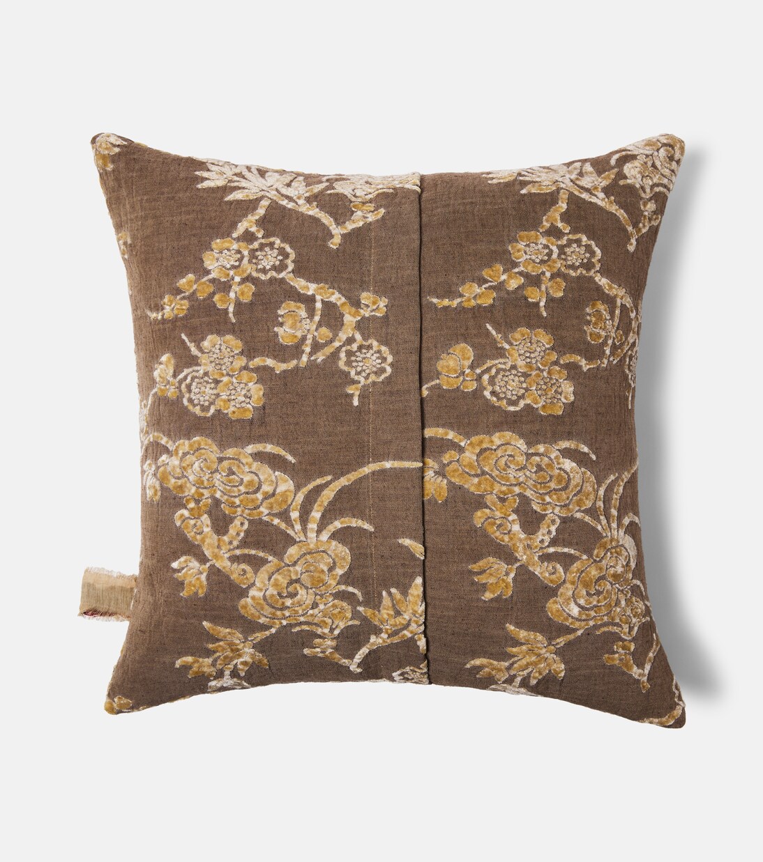 Cotognastro cotton and linen-blend cushion | The House of Lyria