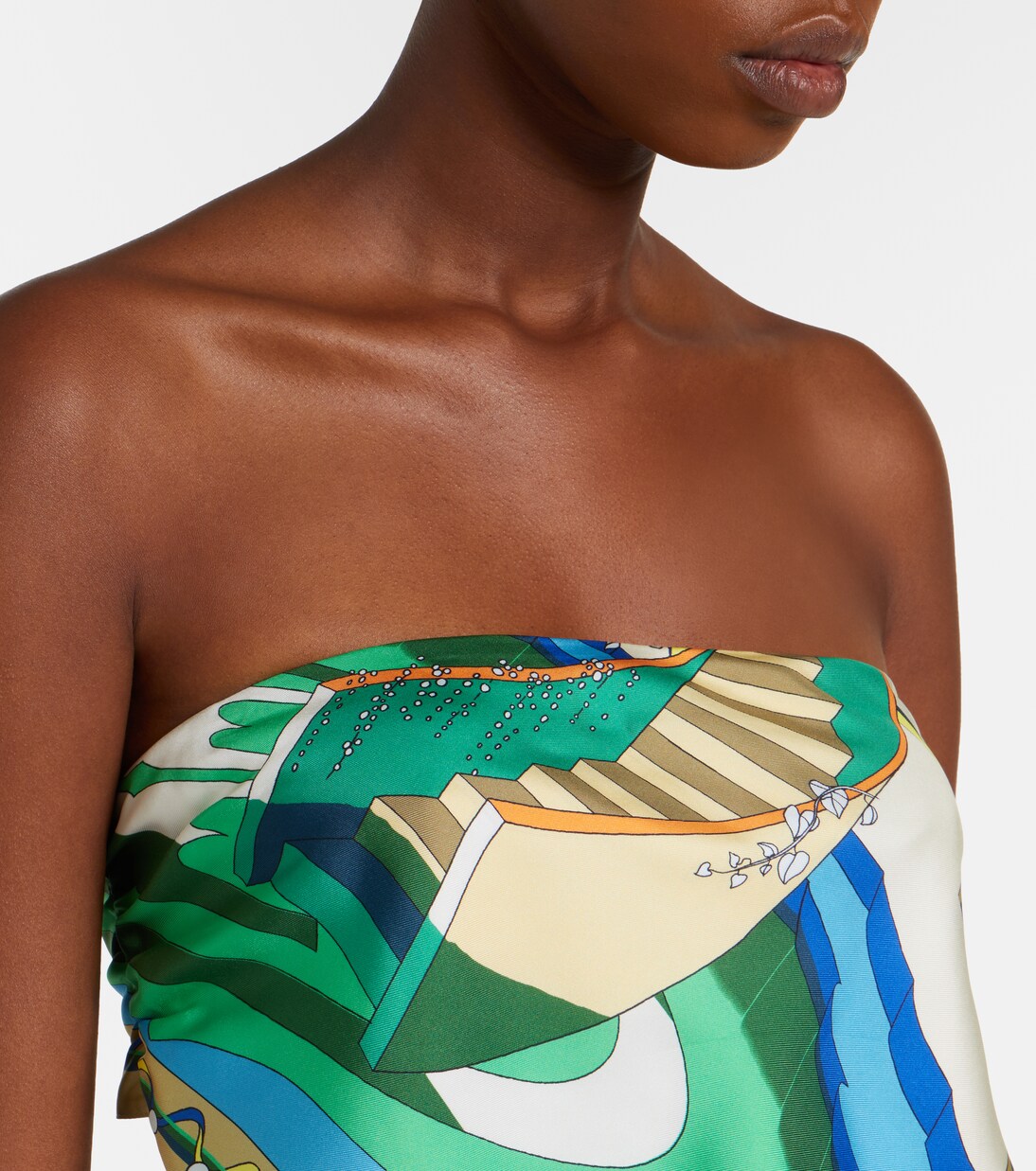 Bedrucktes Top aus Seide | Tory Burch