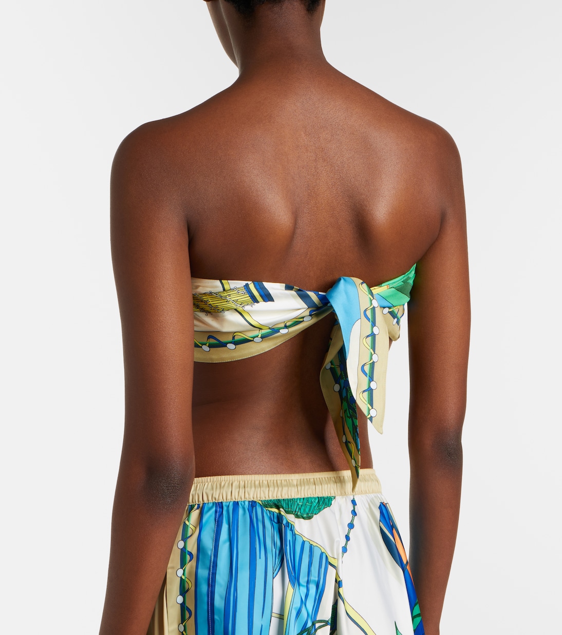 Bedrucktes Top aus Seide | Tory Burch
