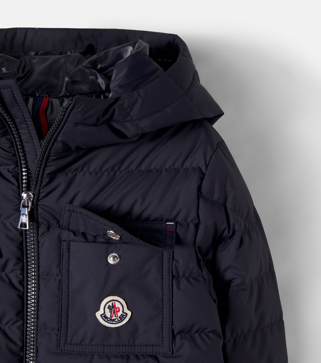 Quillon hooded quilted down jacket | Moncler Enfant