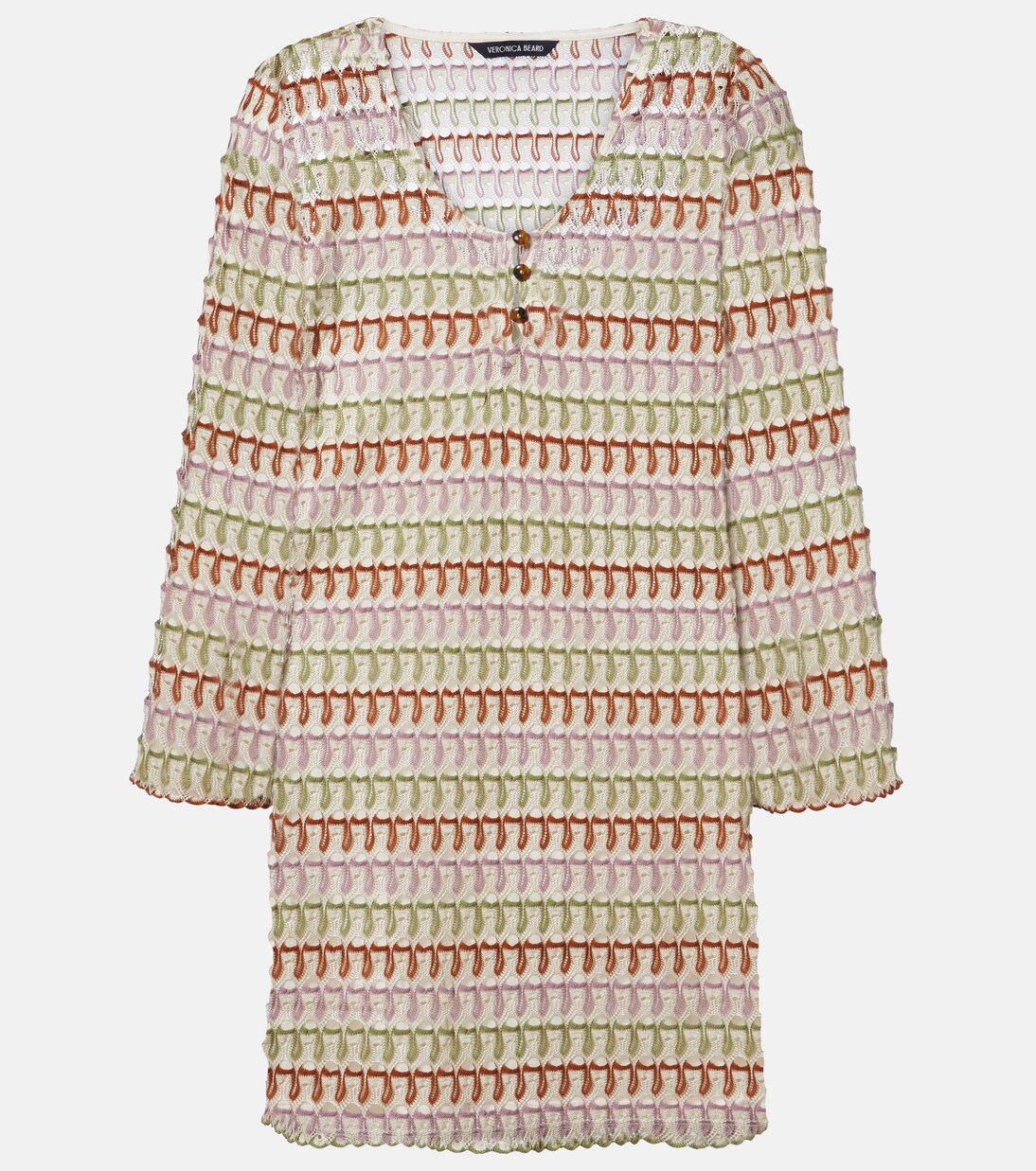 Novien crochet minidress | Veronica Beard