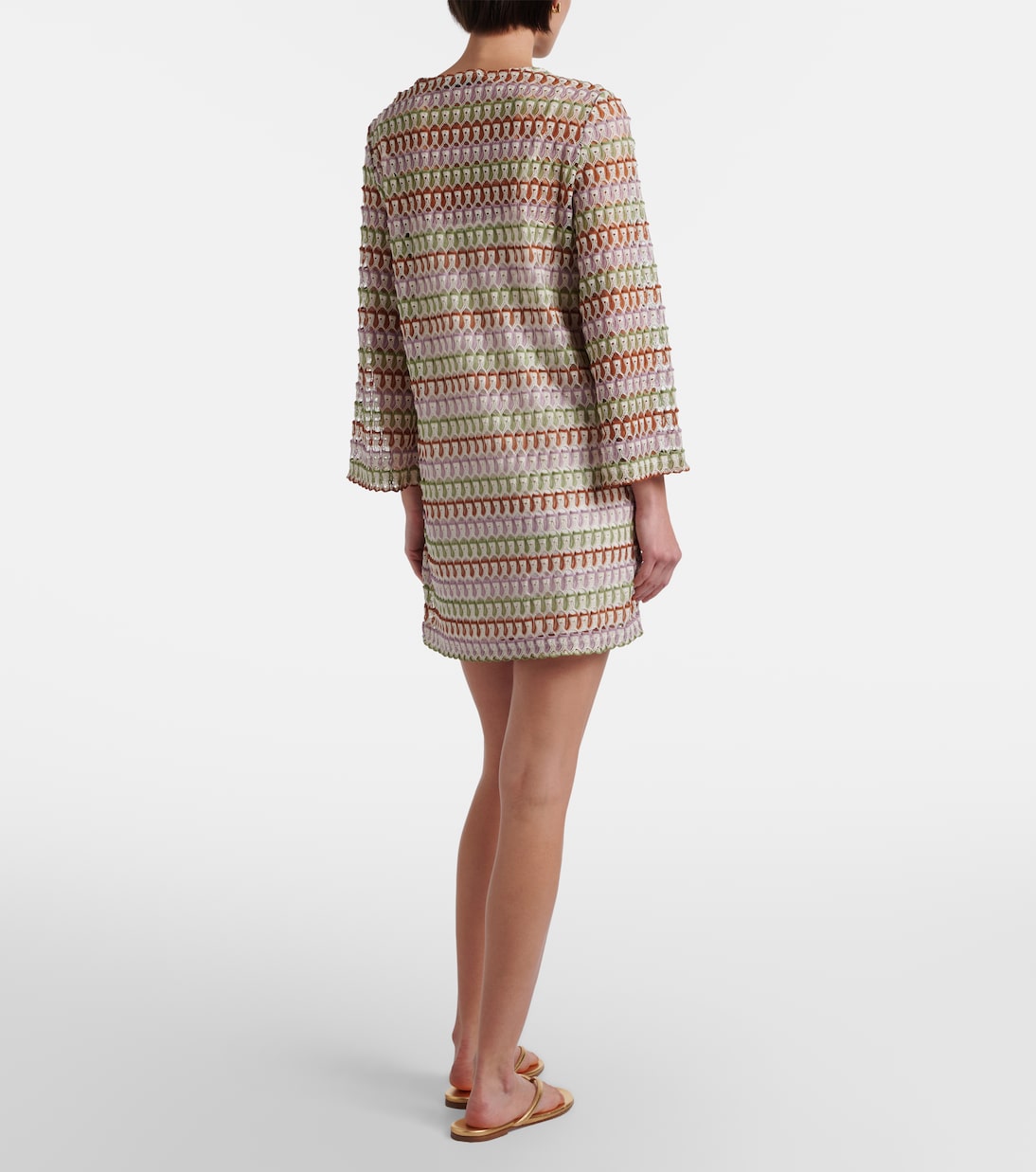 Novien crochet minidress | Veronica Beard