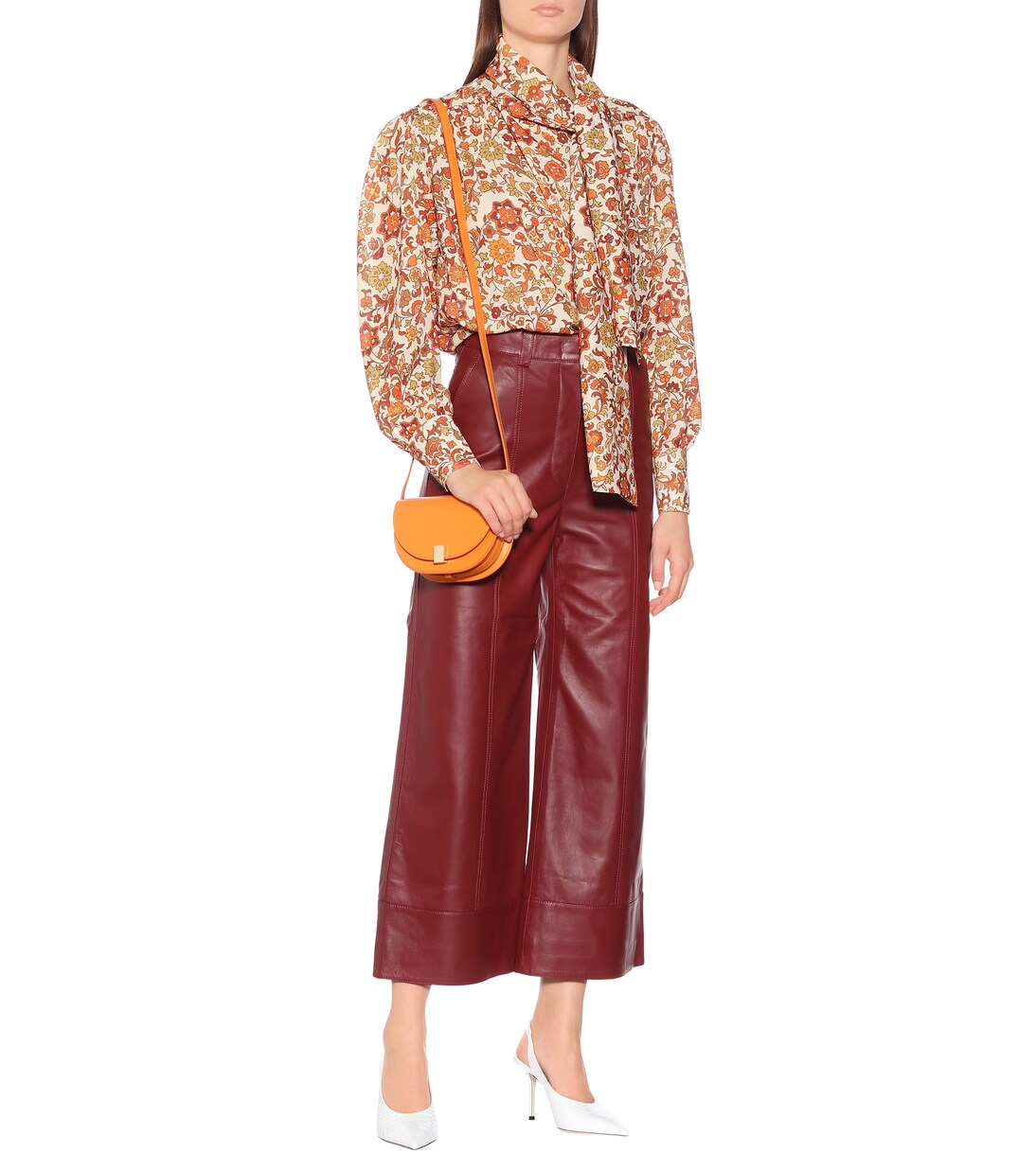 Blouse imprimée à lavallière | Dodo Bar Or