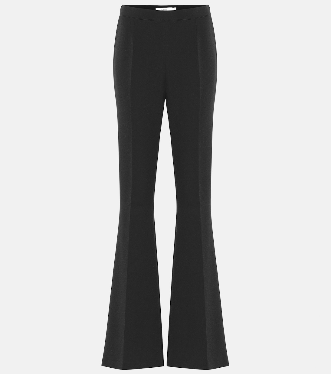 Halluana high-rise flared pants | Safiyaa