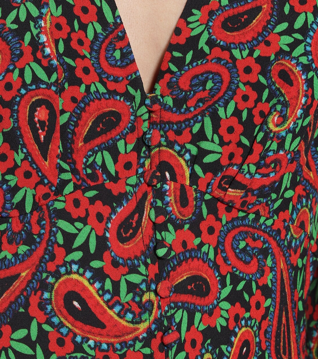 Katie printed crêpe midi dress | Rixo