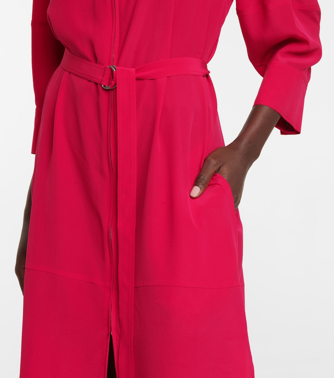 Midikleid aus Seide | Stella McCartney