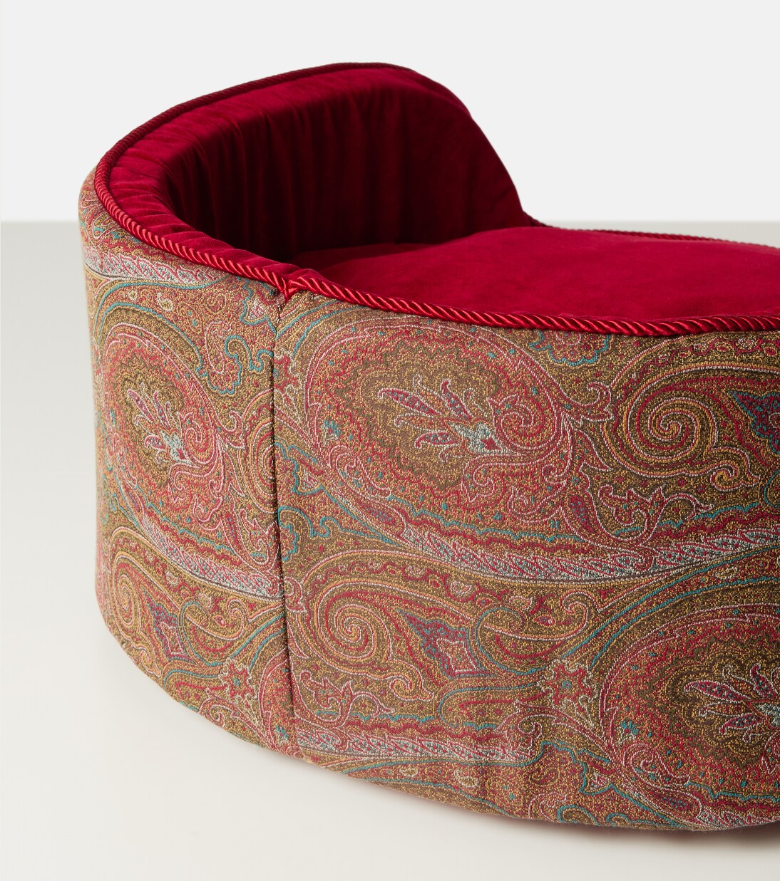 Fausse jacquard dog bed | Etro