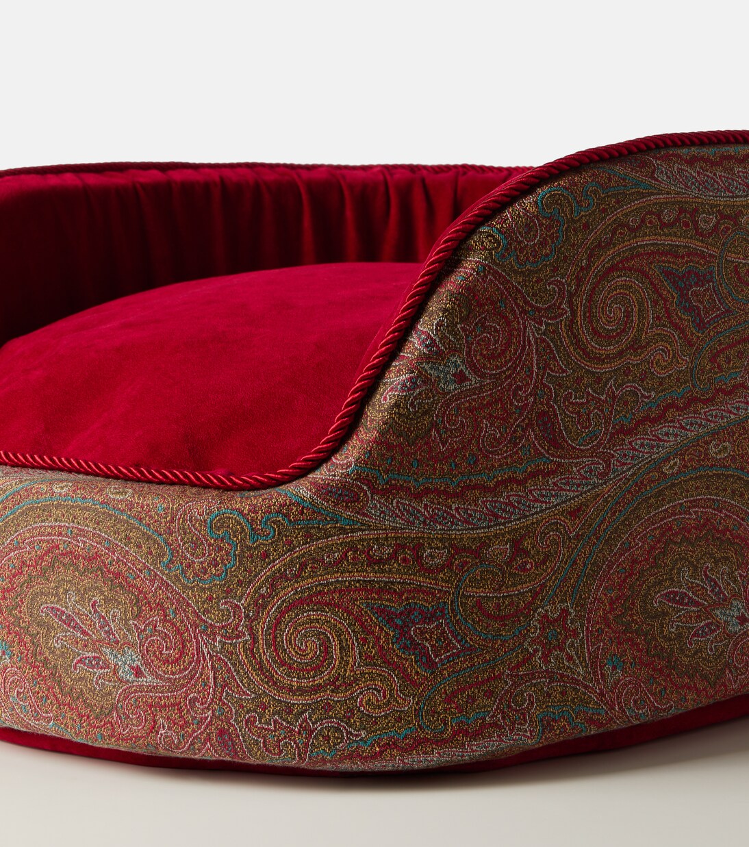 Fausse jacquard dog bed | Etro