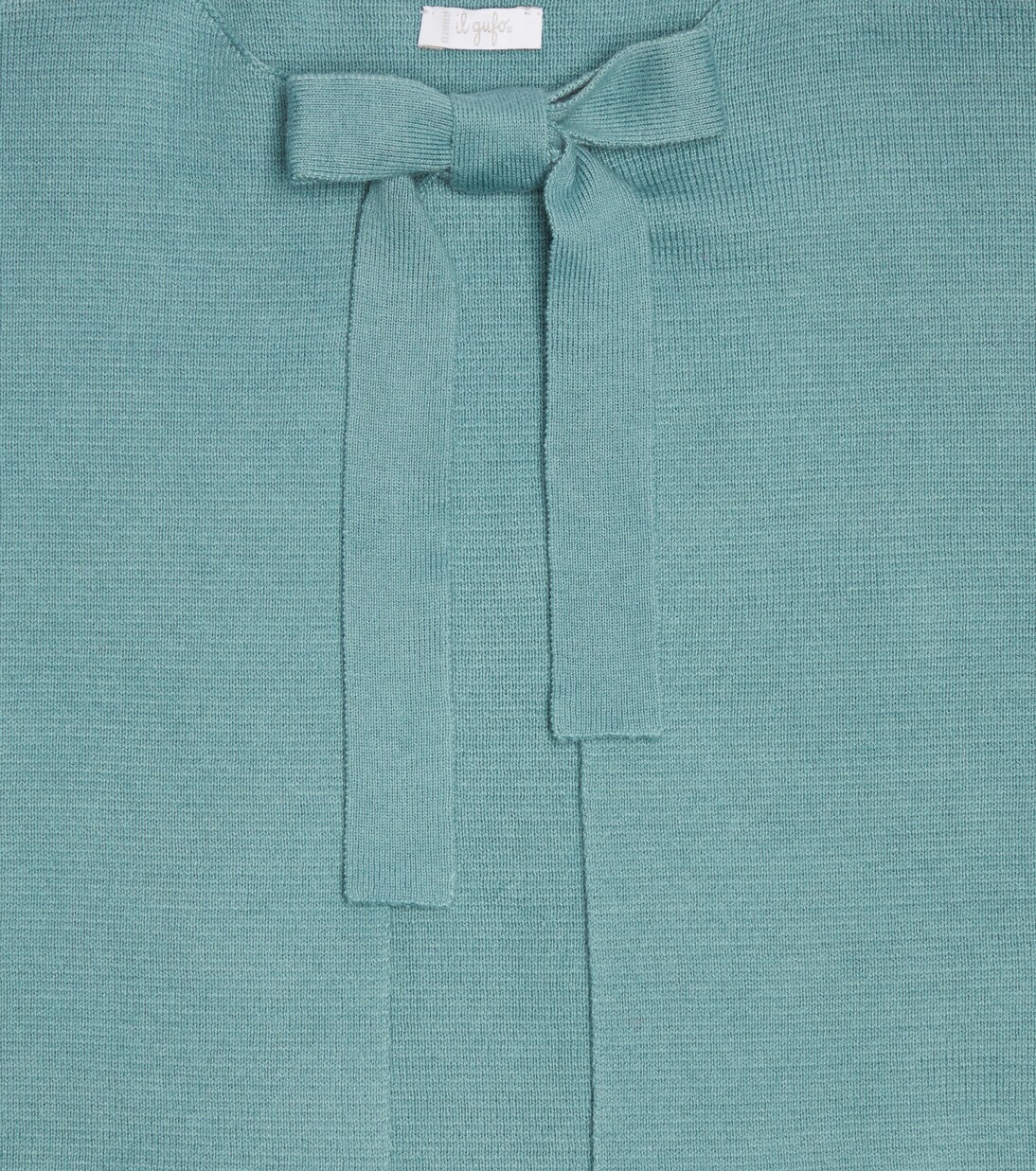 Cropped cotton cardigan | Il Gufo