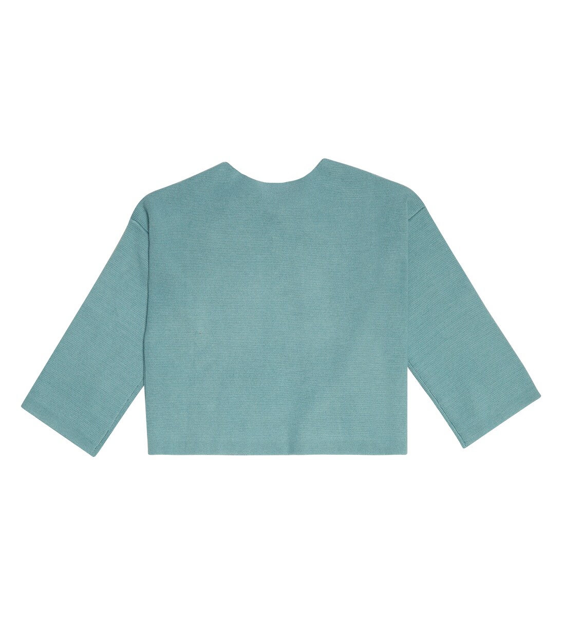 Cropped cotton cardigan | Il Gufo