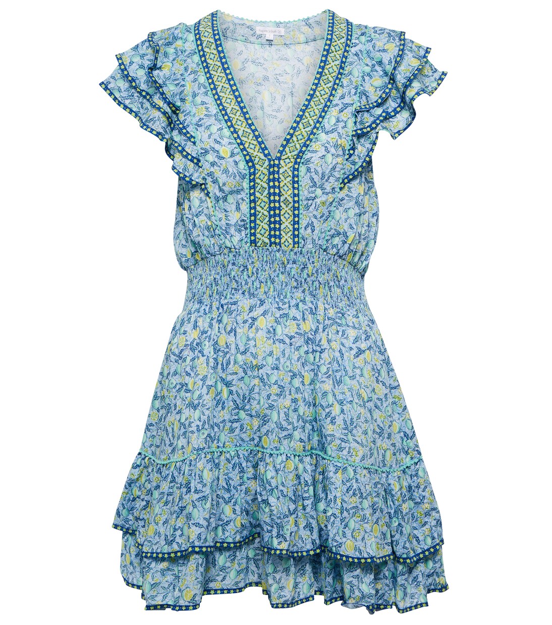 Camila floral minidress | Poupette St Barth