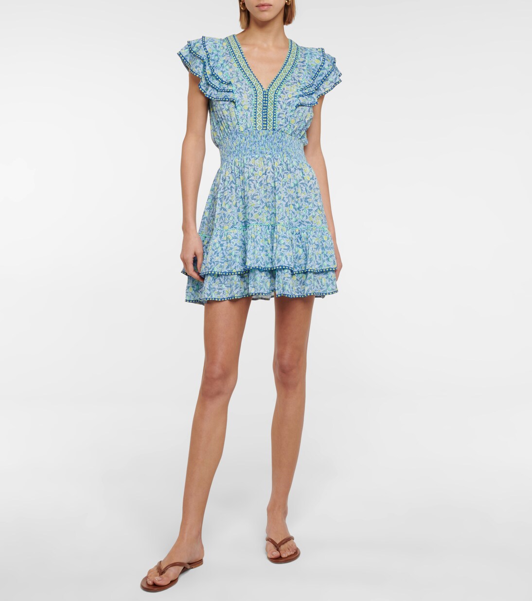 Camila floral minidress | Poupette St Barth