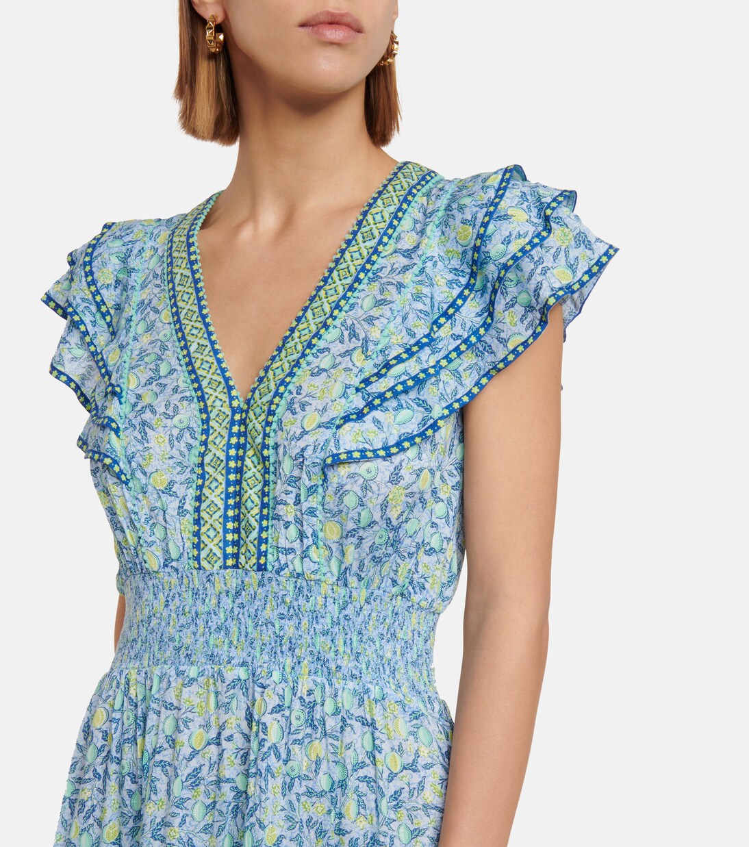 Camila floral minidress | Poupette St Barth