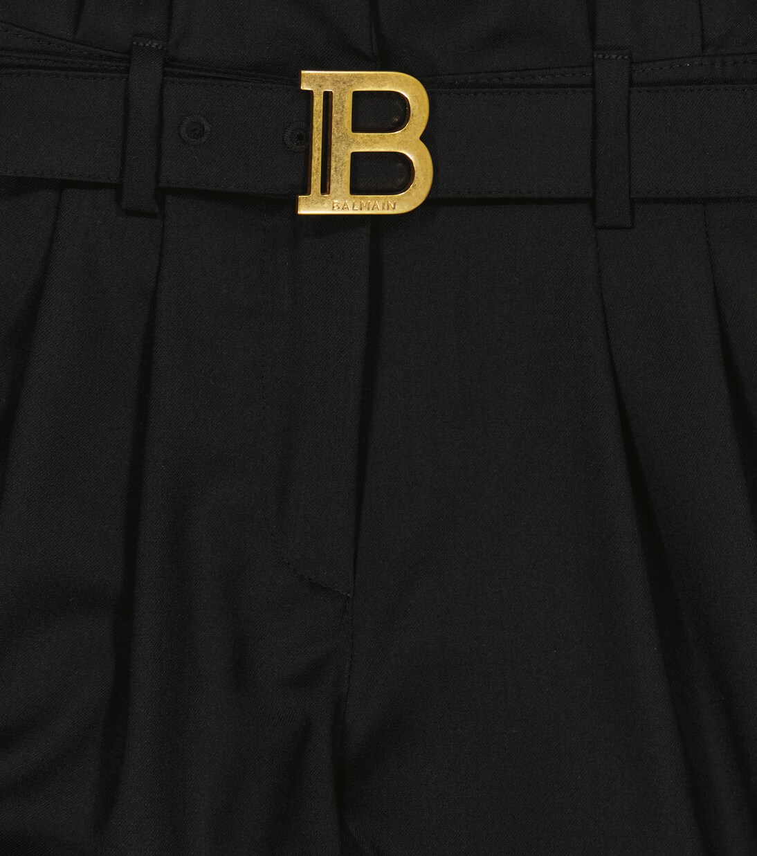 Wool shorts | Balmain Kids