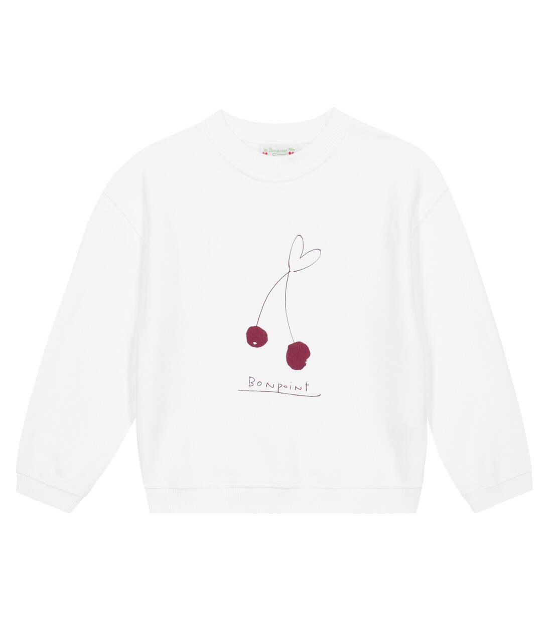 Tayla cotton sweatshirt | Bonpoint