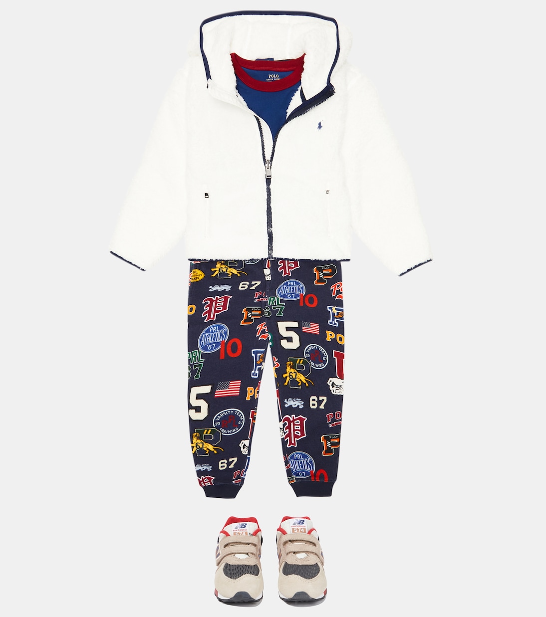 Embroidered sweatpants | Polo Ralph Lauren Kids