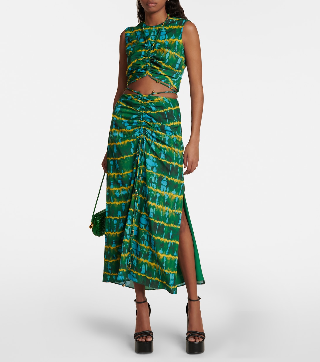 Bedrucktes Cropped-Top Ayana | Altuzarra