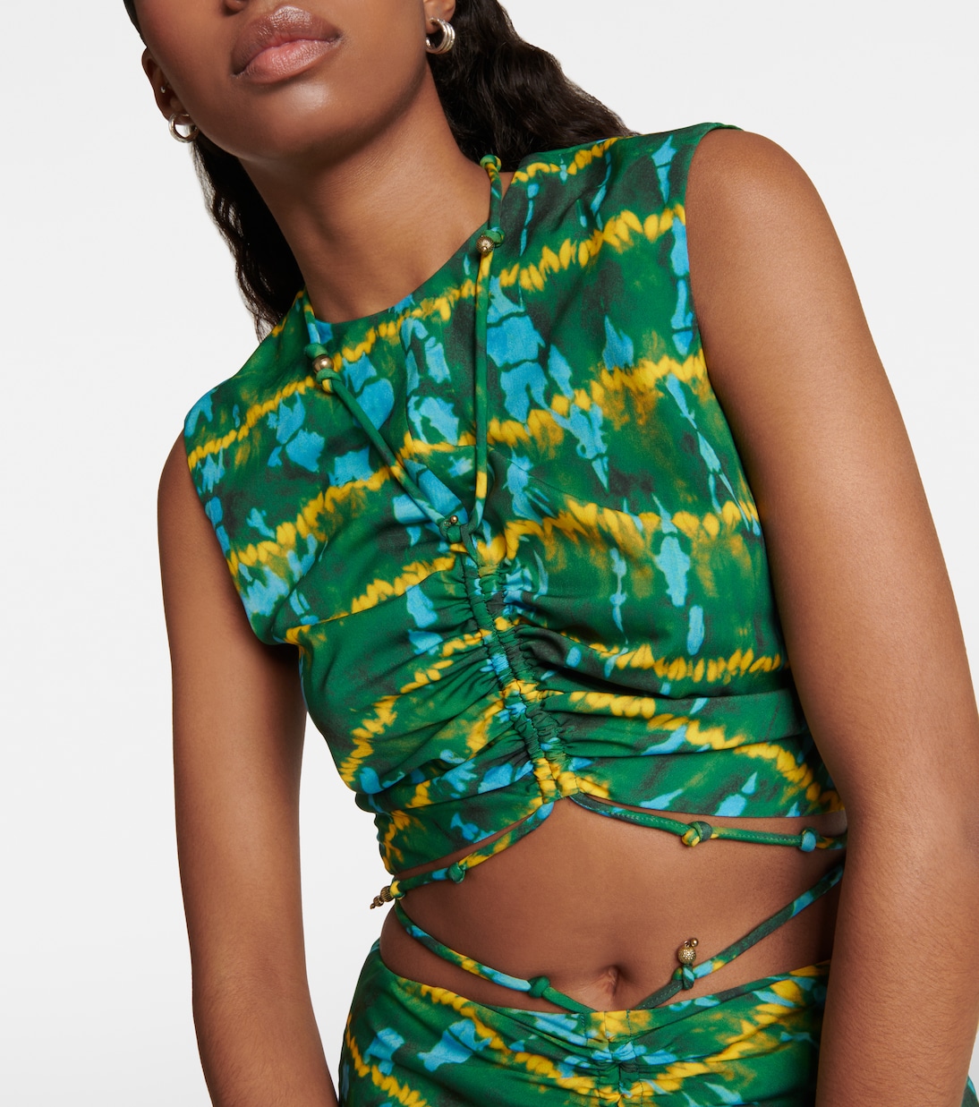 Bedrucktes Cropped-Top Ayana | Altuzarra