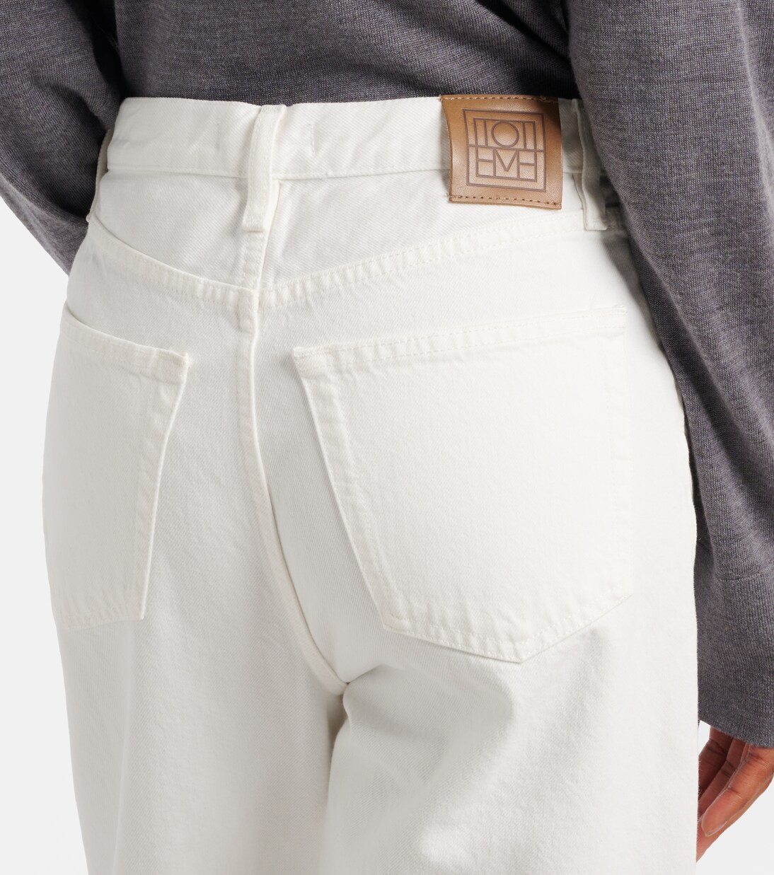 Mid-rise straight jeans | Toteme