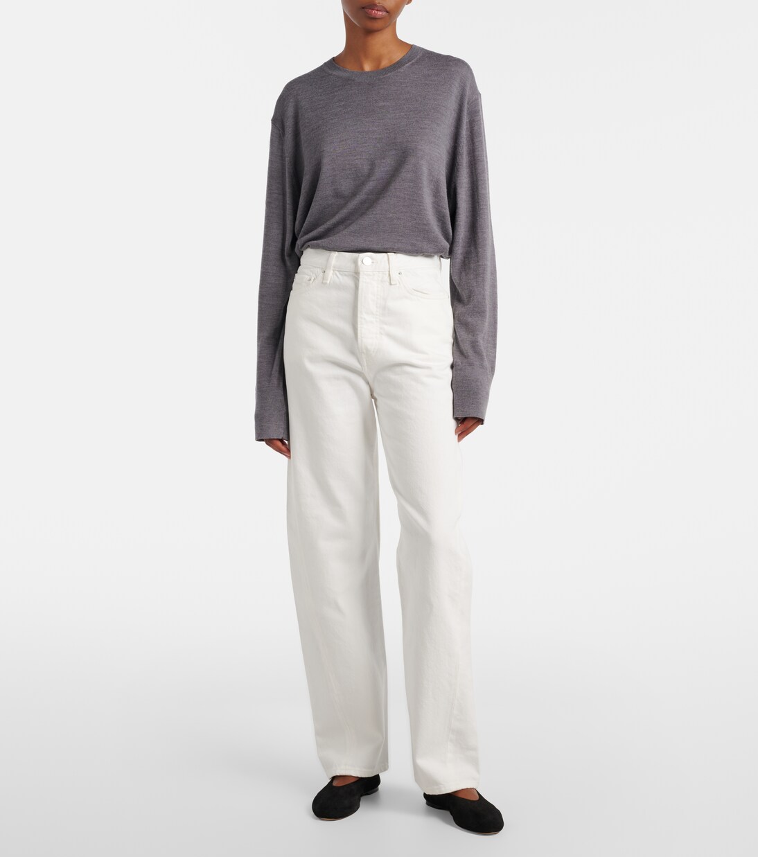 Mid-rise straight jeans | Toteme