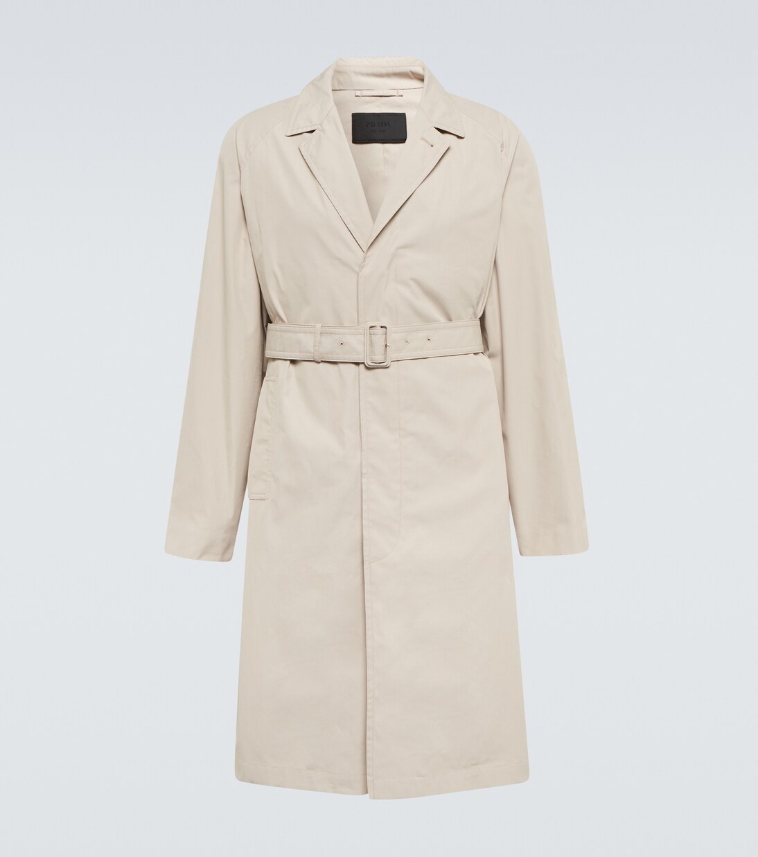 Cotton-blend overcoat | Prada