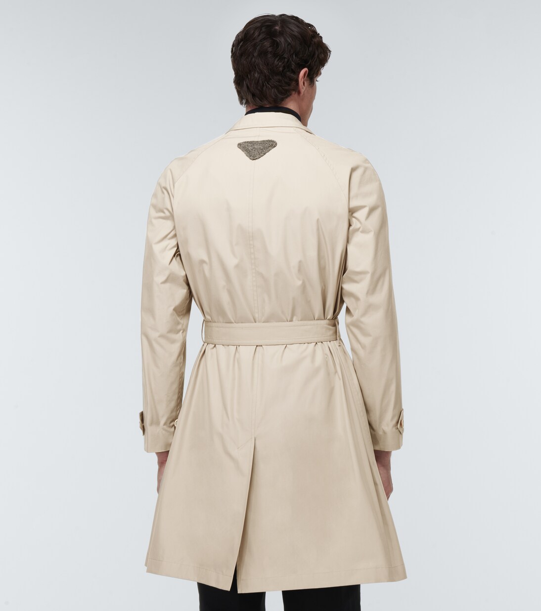 Cotton-blend overcoat | Prada