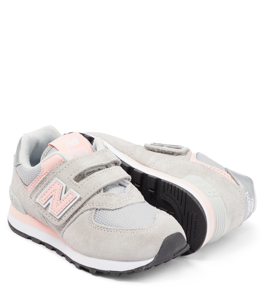 574 Core Hook & Loop Kids suede sneakers | New Balance Kids
