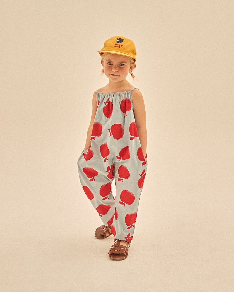 Printed cotton jumpsuit | Jellymallow