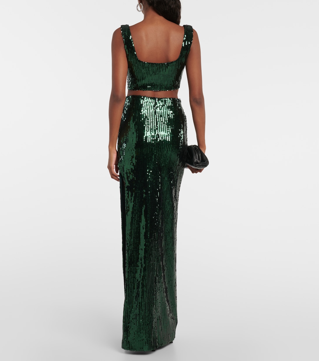 Top Beating Heart mit Pailletten | Galvan