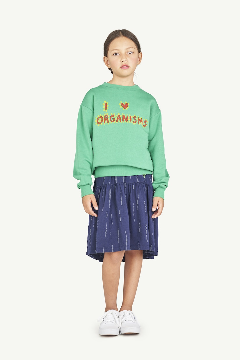 Gonna Bird in cotone con stampa | The Animals Observatory