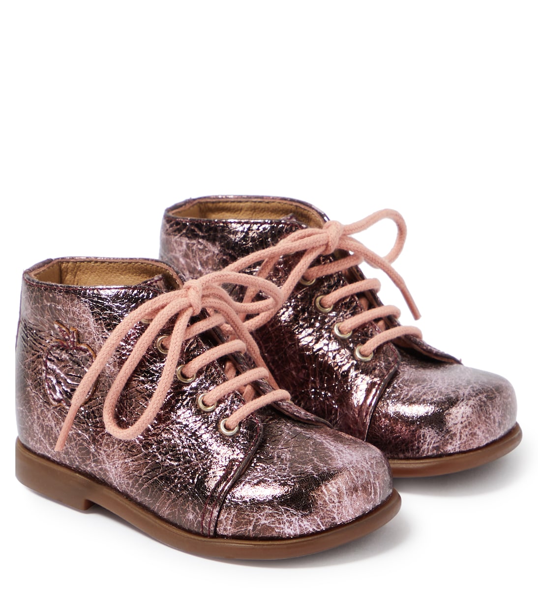 Baby Stand Up leather booties | Pom d'Api