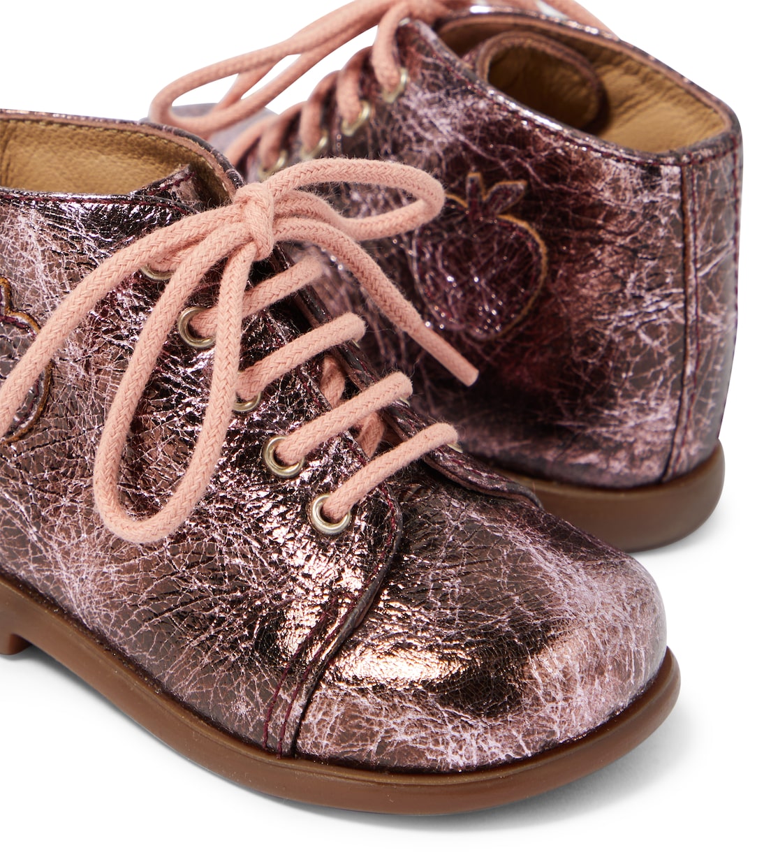 Baby Stand Up leather booties | Pom d'Api