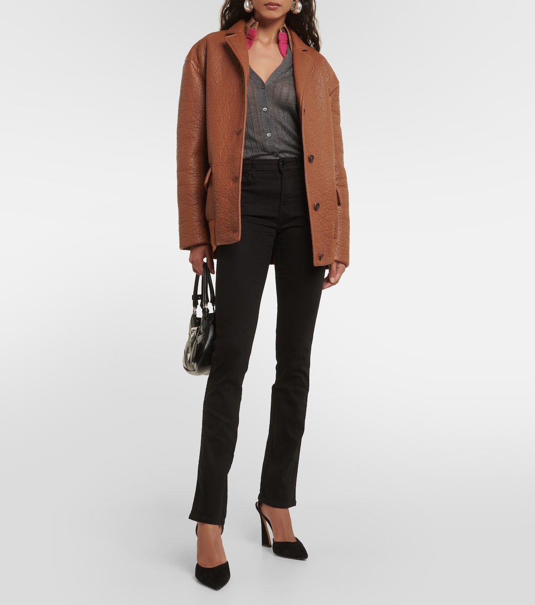 High-Rise Straight Jeans | 7 For All Mankind