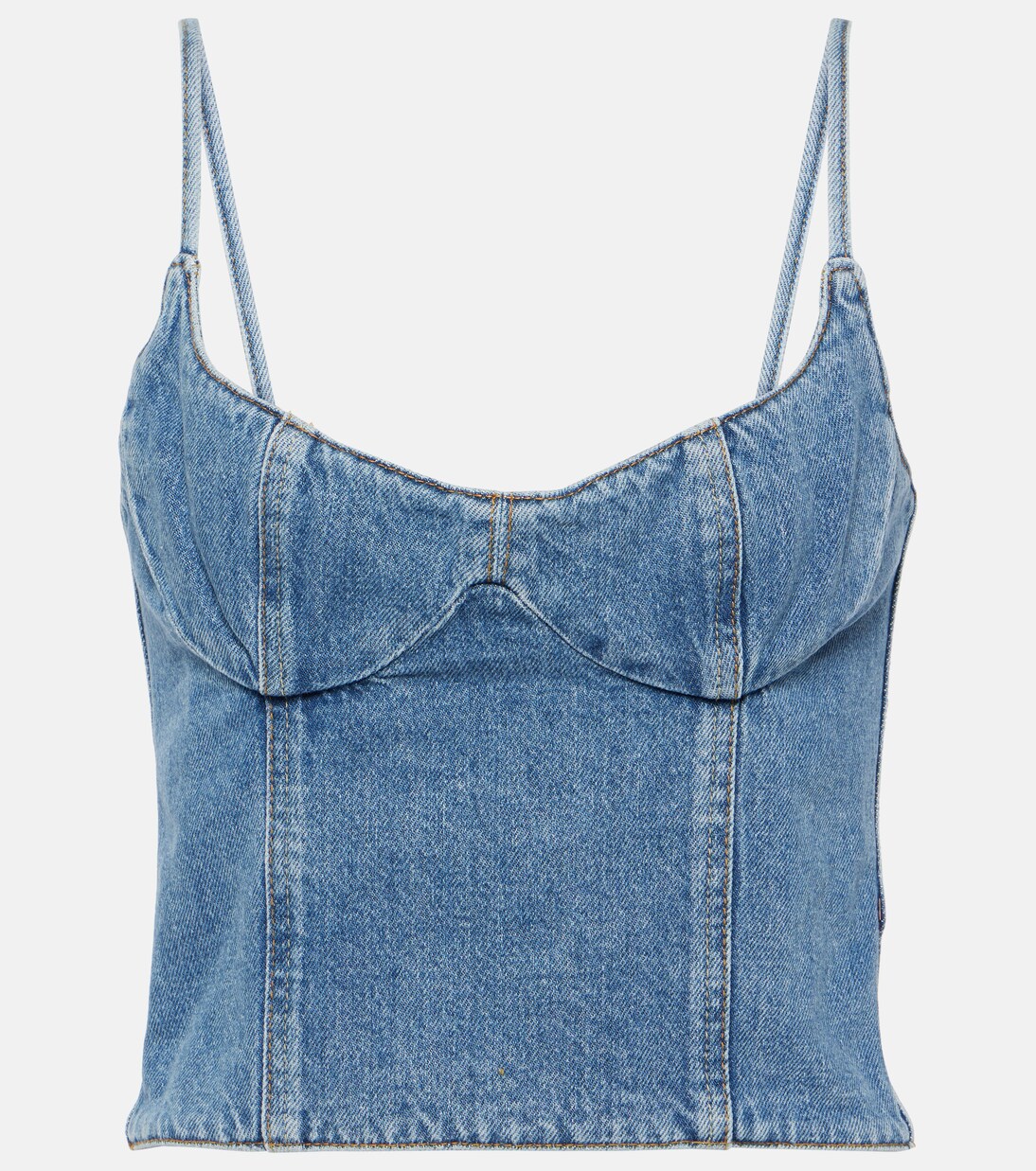 Denim bustier | Magda Butrym