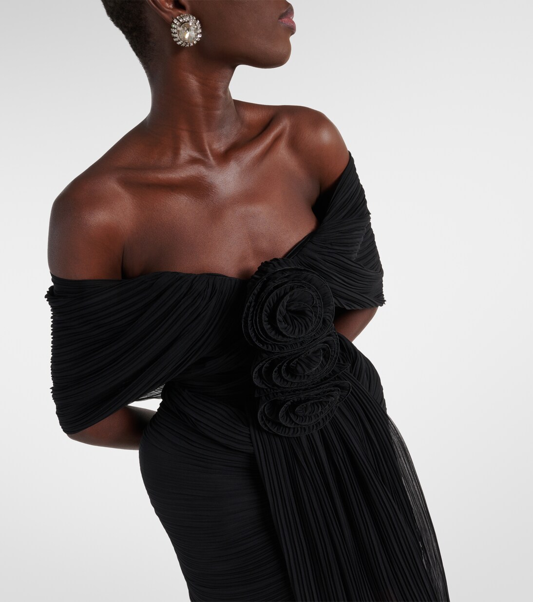 Robe en soie à fleurs | Magda Butrym