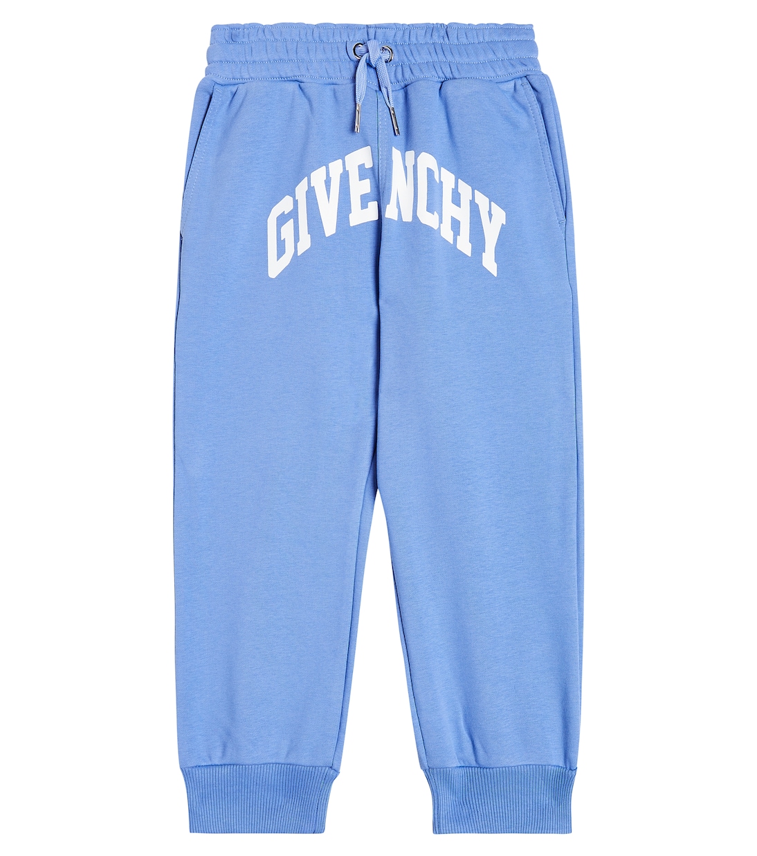 Logo cotton-blend jersey sweatpants | Givenchy Kids